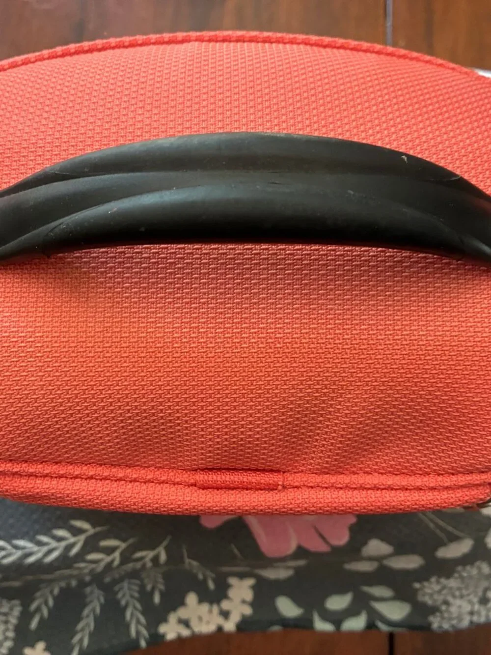 Vintage Tumi T3 Train Make-up/Toiletry Case Coral